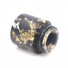 YUHETEC 810 Resin drip tip with golden spots  16x18mm 1PCS