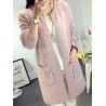 Woman Sweater Long Sleeve Knitted Cardigan