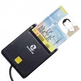 Zoweetek ZW - 12026 - 1 Easy Comm EMV USB Smart Card Reader Adapter