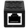 RJ45 Network Coupler Ethernet Cable Extender Adapter for Cat7 Cat6 Cat5e 2PCS