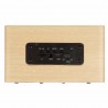 W5 Wooden Wireless Bluetooth Speaker HIFI Stereo Subwoofer Sound Amplifier