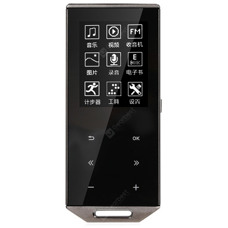 W03 Lossless HiFi MP4 Music Player 1.77 inch Touch Screen