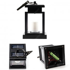 Outdoor Solar LED Candle Light Upgrade Edition Umbrella Table Lamp
