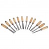 Wood Carving Knife Chisel Set 12 Pcs Sharp Woodworking Tools with Carrying Case Great for Beginners