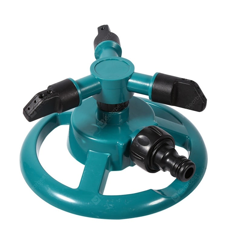 Three Arm Garden Sprinkler Watering Head Lawn 3 Nozzle
