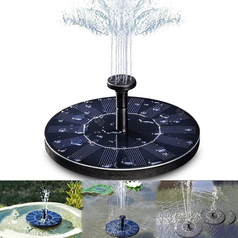 Solar Powered Floating Bath Fountain Pump