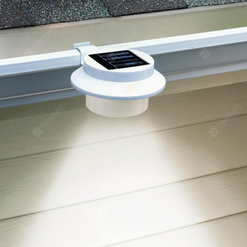 Solar Fence Light LED Waterproof Sink Lamp