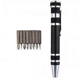 TP-3011 8 in 1 Multi Portable Pen Shaped Screwdriver Set