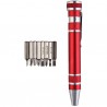 TP-3011 8 in 1 Multi Portable Pen Shaped Screwdriver Set