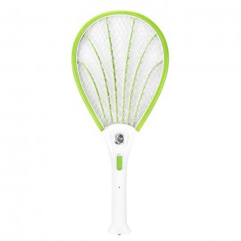Rechargeable Electric Mosquito Swatter with LED Lamp