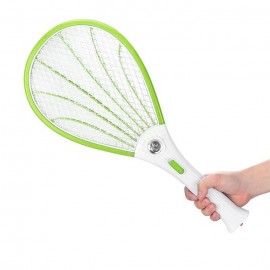 Rechargeable Electric Mosquito Swatter with LED Lamp