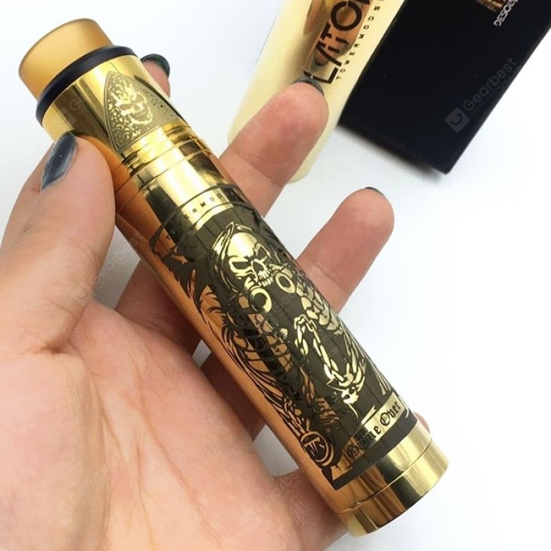 Tower Mechanical Mod Kit Supporting 1pc 18650 Battery