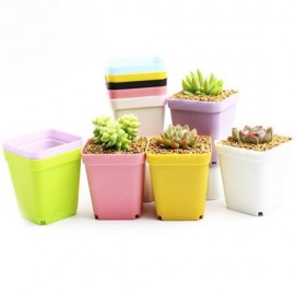 Succulent Planting Pots Mini Pots Small Square Pots Nursery Pots Plastic