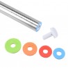 Stainless Steel Adjustable Rolling Pin with Scale Value