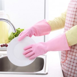 Plastic Gloves for Dish and Clothing Washing House Use
