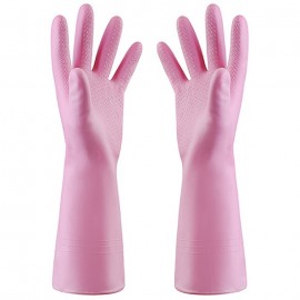 Plastic Gloves for Dish and Clothing Washing House Use