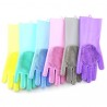 Silicone Cleaning Brush Magic Gloves for Protecting