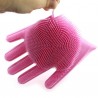Silicone Cleaning Brush Magic Gloves for Protecting