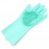Silicone Cleaning Brush Magic Gloves for Protecting