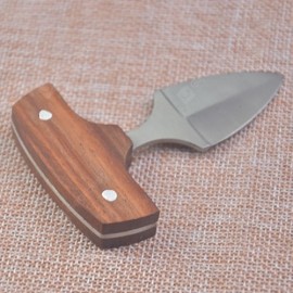 Self-defense Wooden Handle Small Hand Stab Home Supplies Tea Knife