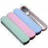 Portable Tableware Stainless Steel Cutlery Two Sets Of Chopsticks Spoon Set Travel Korean Tableware