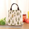 Portable Insulation Lunch Bag Waterproof Canvas Bag