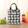 Portable Insulation Lunch Bag Waterproof Canvas Bag