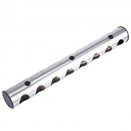 Stainless Steel 8-hole Wall Mounted Wine Rack Holder