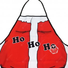 Yeduo Christmas Decoration Santa Claus Apron Whimsy Novelty Gift