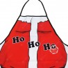 Yeduo Christmas Decoration Santa Claus Apron Whimsy Novelty Gift