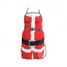 Yeduo Christmas Decoration Santa Claus Apron Whimsy Novelty Gift