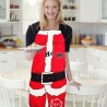 Yeduo Christmas Decoration Santa Claus Apron Whimsy Novelty Gift