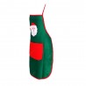 YEDUO Nonwoven Santa Claus Apron Free Size for Birthday / Christmas Day