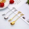 Tree Branch Pattern Stainless Steel Table Fork / Spoon for Coffee Dessert