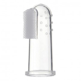 Soft Pet Finger Toothbrush Silicone Dog Brush Tool 4PCS