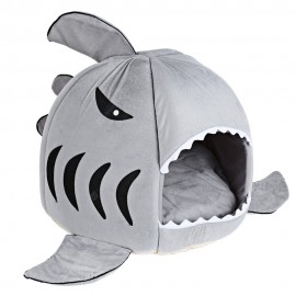 Novelty Soft Shark Mouth Shape Doghouse