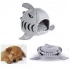 Novelty Soft Shark Mouth Shape Doghouse