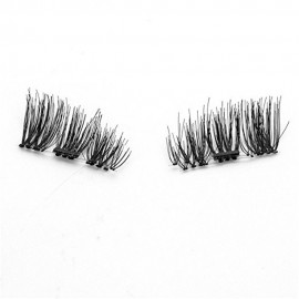 4pcs 3D Magnetic False Eyelashes Natural Soft Makeup Reusable Magnet Extension