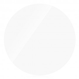 Vehicle Anti-fog Rainproof Rearview Mirror Circle Protective Film 2pcs