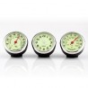 Car Thermometer Luminous Car Clock Hygrometer Electronic Clocks