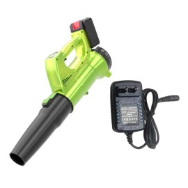 Cordless Leaf Blower with 21V Battery Charger Variable Speed Lightweight for Lawn Care Snow Blowing and Cleaning Debris and Dust US Plug