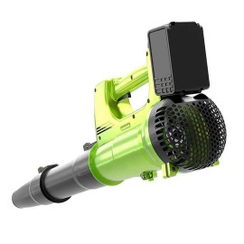 Cordless Leaf Blower with 21V Battery Charger Variable Speed Lightweight for Lawn Care Snow Blowing and Cleaning Debris and Dust US Plug