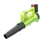 Cordless Leaf Blower with 21V Battery Charger Variable Speed Lightweight for Lawn Care Snow Blowing and Cleaning Debris and Dust US Plug