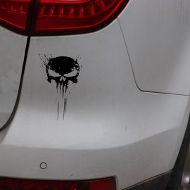 Punisher Skull Type Vinyl Car Decals Stickers Motorcycles Decoration