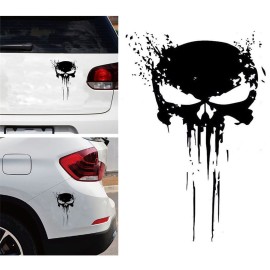 Punisher Skull Type Vinyl Car Decals Stickers Motorcycles Decoration