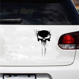 Punisher Skull Type Vinyl Car Decals Stickers Motorcycles Decoration