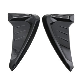 1Pair universal Leaf Plate Air Inlet Decoration Trim Cover Side Fender Car Styling