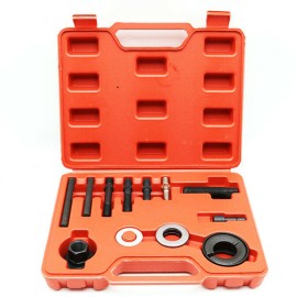 Automotive Pully Puller Remover Installer Set Power Steering Pump Alternator Pulley