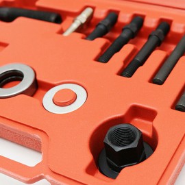 Automotive Pully Puller Remover Installer Set Power Steering Pump Alternator Pulley
