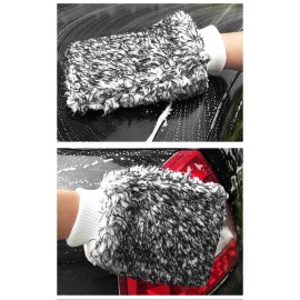 Ultra Portable Microfiber Multifunctional Car Wash Mitt Anti Scratch Wash Glove